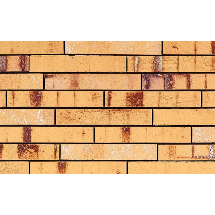 Кирпич облицовочный Terca Archipolis Amber Geel, 240х65х40 мм