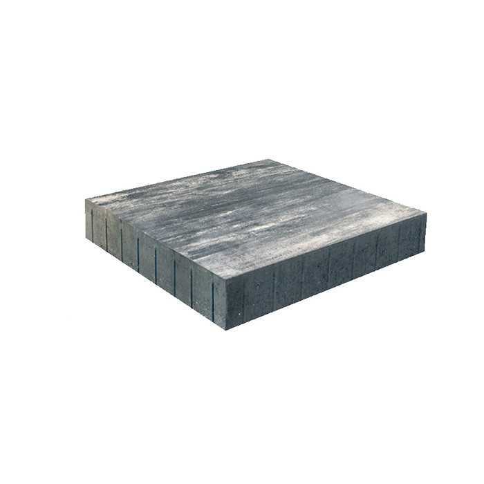 Дорожная плита BRAER Голливуд Color Mix Туман, 1000x1000x160 мм