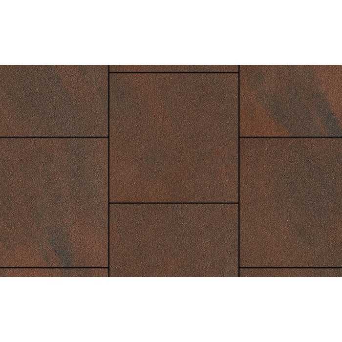 Плитка тротуарная Квадрум (Квадрат) Б.6.К.8 Листопад гранит Клинкер